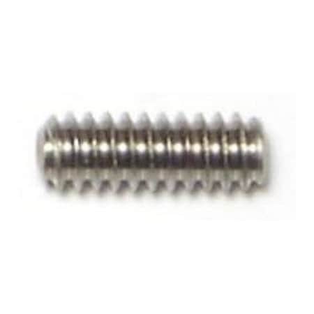 Midwest Fastener No. 6-32 x 3/8 18-8 Stainless Steel Coarse Thread Hex Socket Headless Set Screws 20PK 75004